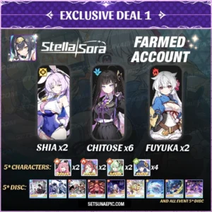 Exclusive Deal Stella Sora Account Starter All Server