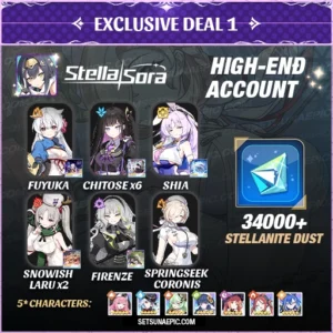 Exclusive Deal 1 Stella Sora Account Starter All Server
