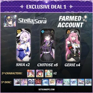 Exclusive Deal Stella Sora Account Starter All Server