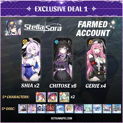 Exclusive Deal Stella Sora Account Starter All Server