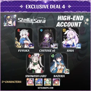 Exclusive Deal 4 Stella Sora Account Starter Global Server