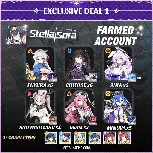 Exclusive Deal Stella Sora Account Starter All Server