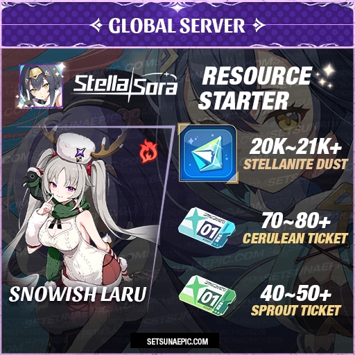Stella Sora Account Resource Starter Global Server