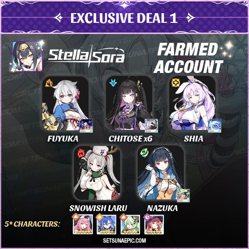 Exclusive Deal Stella Sora Account Starter All Server