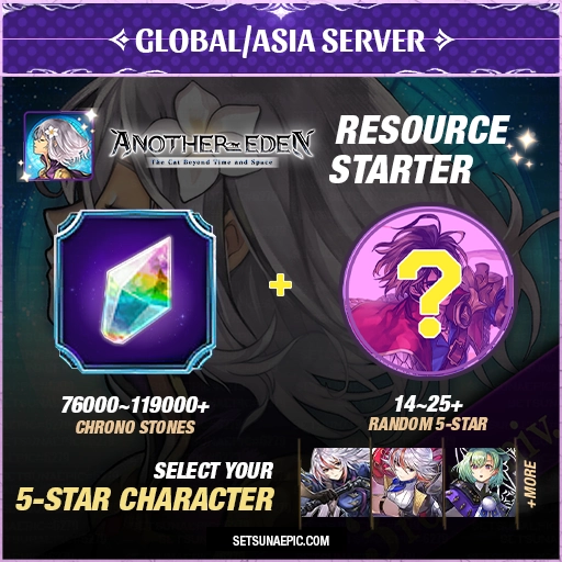 Another Eden Account Resource Starter Global Server
