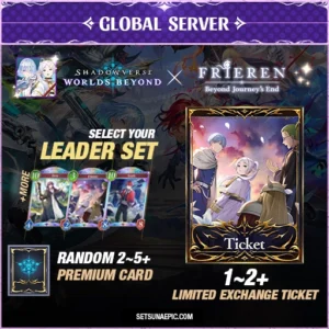 Shadowverse: World Beyond Account Frieren Collab Resource Starter Global