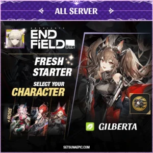 Gilberta Arknights: End Field Starter Account All Server
