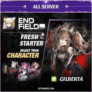 Gilberta Arknight: End Field Accounts