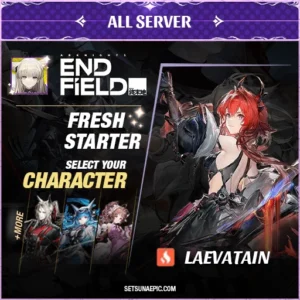 Laevatain Arknights: End Field Starter Account All Server