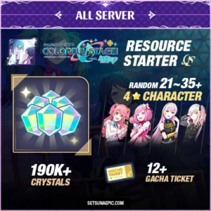 Project Sekai: Colorful Stage! feat. Hatsune Miku Account Resource Starter Global Server