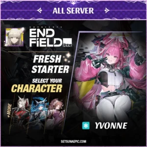 Yvonne Arknights: End Field Starter Account All Server