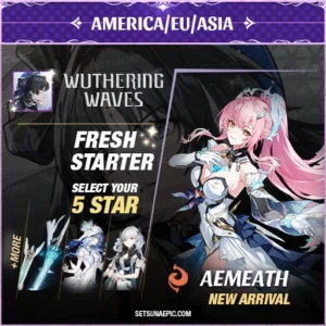 Aemeath Wuthering Waves Account Starter All Server