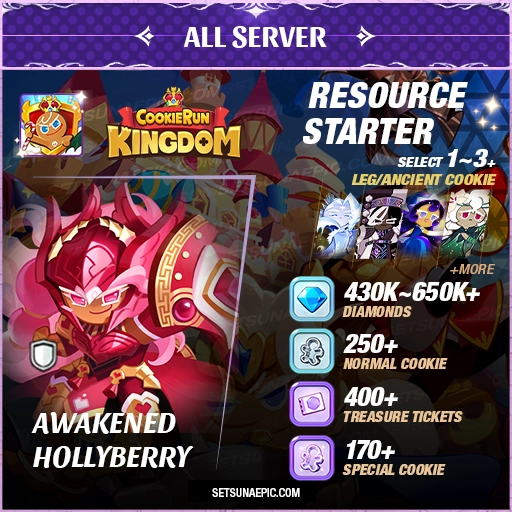 awakend hollyberry starter account