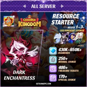 Dark Enchantress Cookie Run Kingdom Account Starter All Server