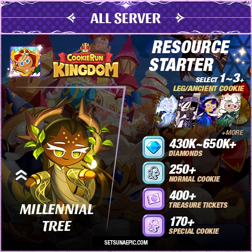 milennial tree starter account