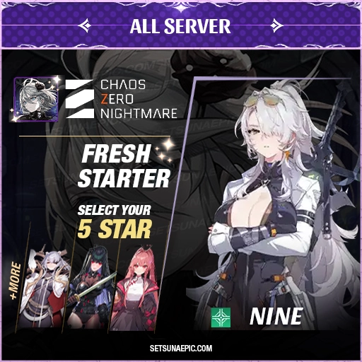 nines chaos zero nightmare starter account