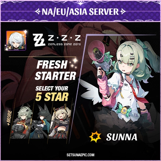 rsunna fresh starter account