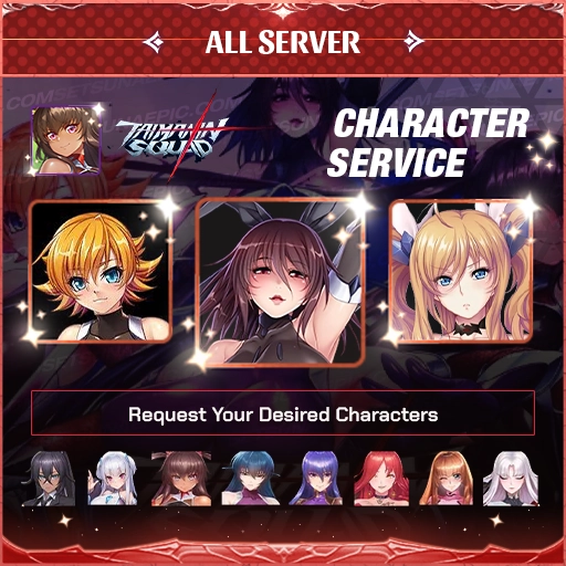 taimanin squad character service account