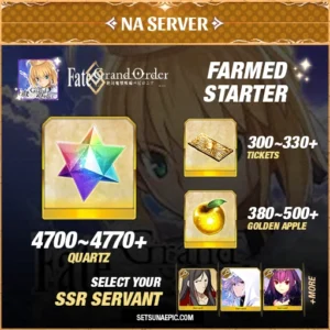 Fate Grand Order Account Resource Starter NA/JP Server
