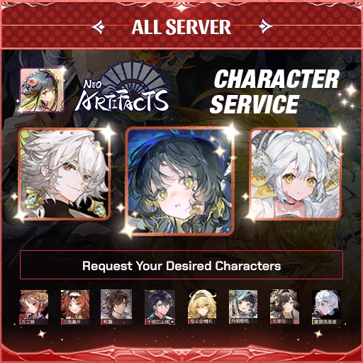 neo artifacts character service account