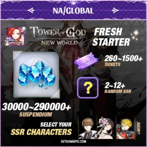 tower of god resource starter account