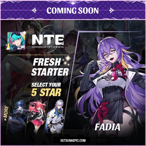 fadia neverness to everness starter account