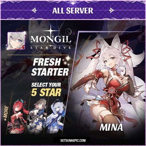 Mina mongil star dive starter account