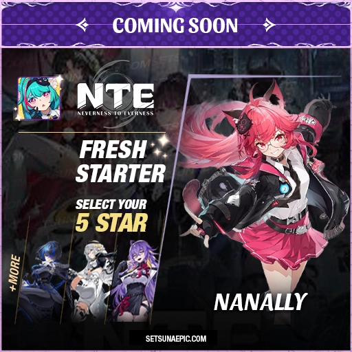 nanally nte neverness to everness starter account