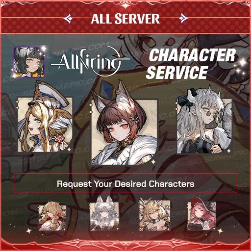 Allfiring Account Character Service Starter All Server