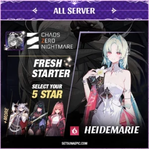 heidemarie chaos zero nightmare fresh starter account
