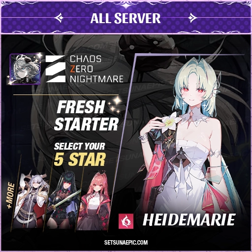 heidemarie chaos zero nightmare fresh starter account
