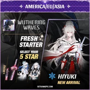 Hiyuki wuthering waves ww starter account