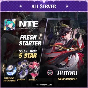 hotori nte neverness to everness starter account