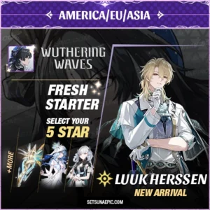 luuk herssen wuthering waves ww starter account