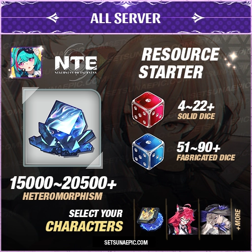 Neverness To Everness NTE Account Resource Starter All Server