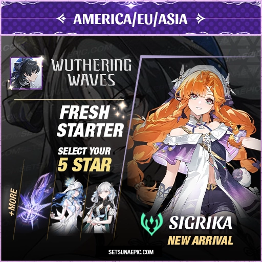 sigrika wuthering waves ww starter account