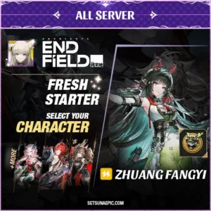 Zhuang Fangyi Arknights: End Field Starter Account All Server