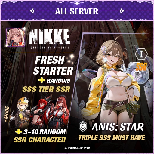 anis star Nikke starter account