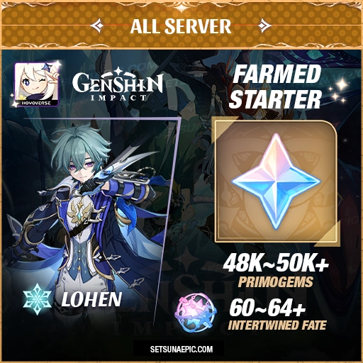 lohen genshin impact farmed starter account