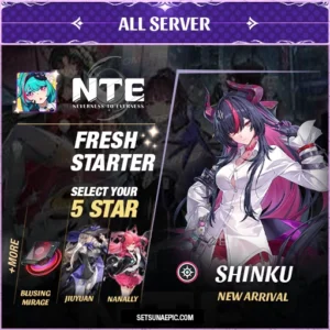 shinku neverness to everness fresh starter account